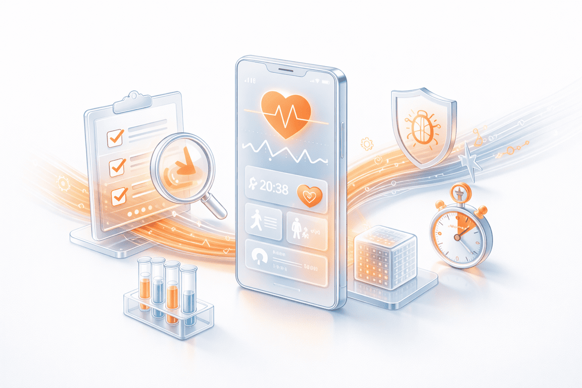 Embedded QA for a Fitness Product Built on a Custom Tablet